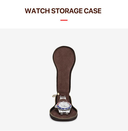 Elias Curren Voyager Leather Watch Case
